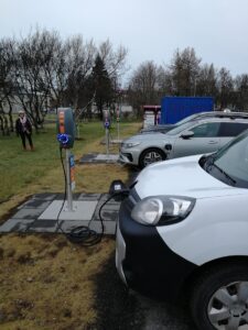 workplace EV charging stations