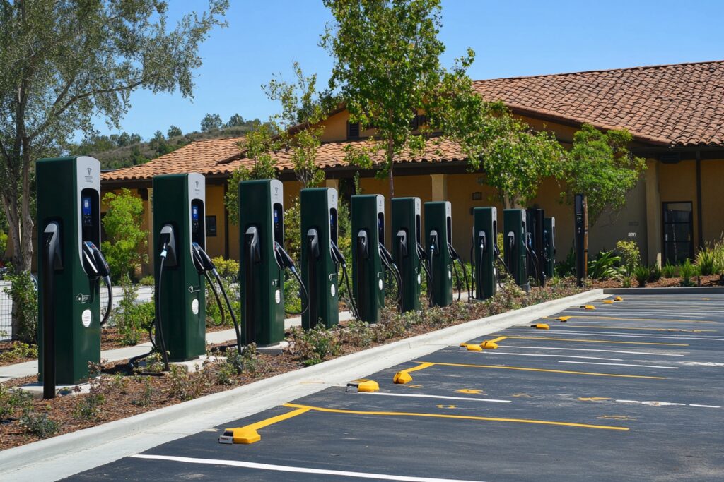 school ev chargers