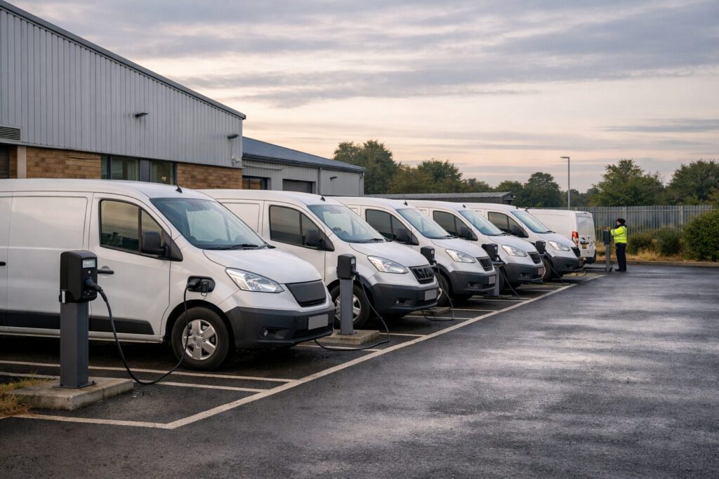 How EV charging infrastructure makes fleet electrification work