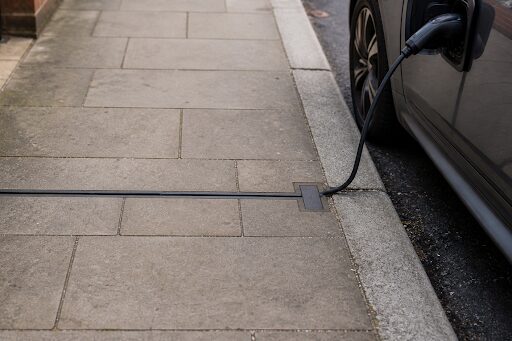 cross pavement charging